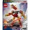 LEGO Marvel 76307 Le robot d'Iron Man contre Ultron - Jouet avec super héros ...