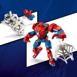 LEGO Marvel 76308 Le robot de Spider-Man contre Anti-Venom - Jeu de super hér...