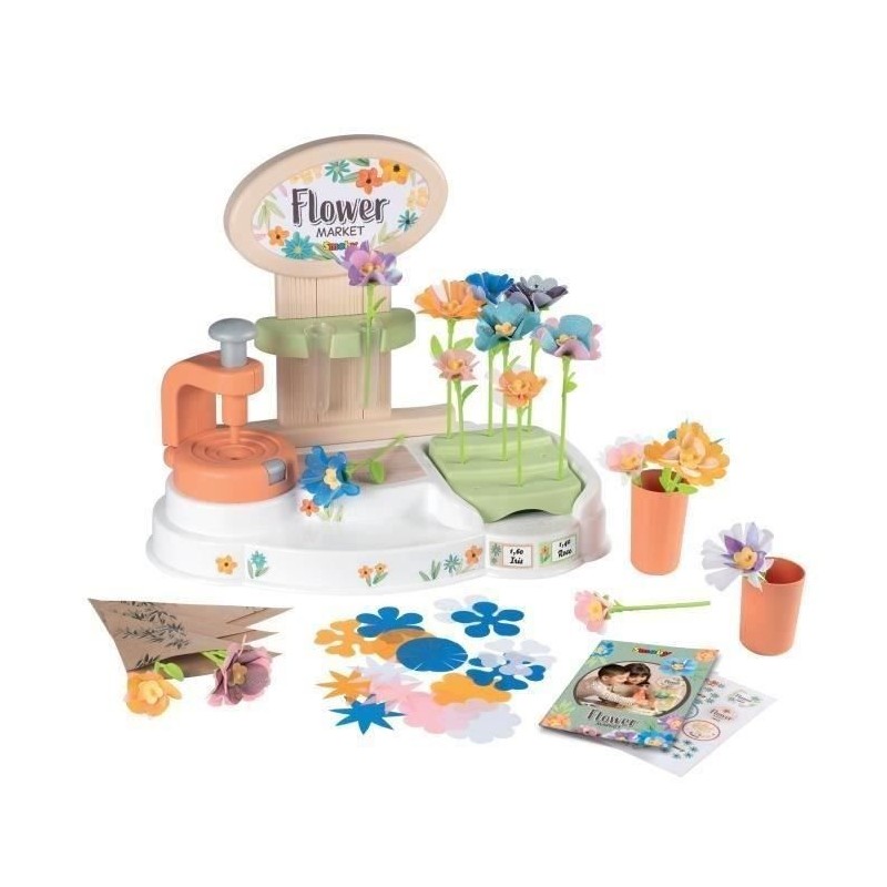 Smoby - Marchande Marché aux fleurs - Des 3 Ans