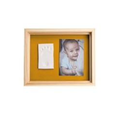 Baby Art Pure Frame - Kit Cadre avec Pâte a Modeler et Cadre Bois Pin Naturel...