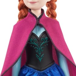 La Reine des Neiges-Anna- Mattel Poupée Disney avec habillage et