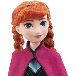 La Reine des Neiges-Anna- Mattel Poupée Disney avec habillage et