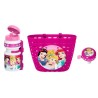 STAMP - DISNEY PRINCESSES - Combo Corbeille + Bidon + Sonnette - Fille - A pa...