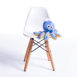 BABY EINSTEIN Peluche, doudou, Poulpe marin Toudou Octoplush™ - Bleu, cadeau ...
