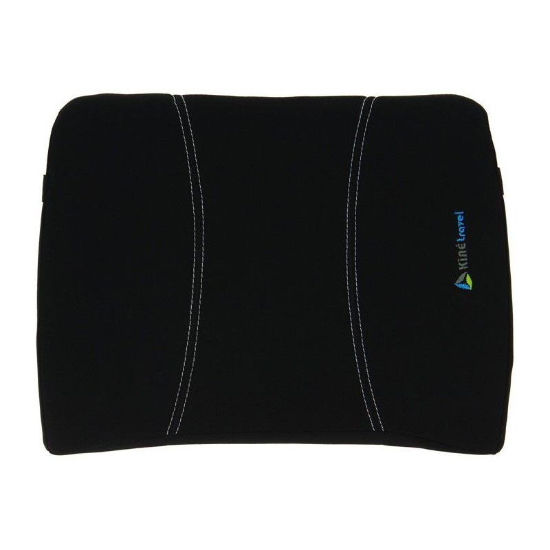 Coussin  lombaire ergonomique confort - KINE TRAVEL - 41.5 x 40 x 9/2 cm - dé...