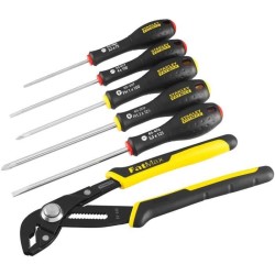 Jeu de 6 Outils - STANLEY FATMAX - FMHT0-62639 - Pince Multiprise a Verrouill...