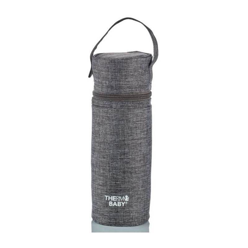 Porte biberon THERMOBABY - isotherme - gris chiné