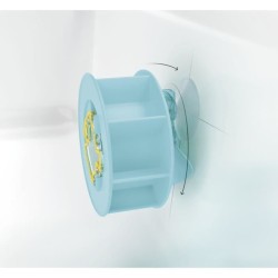 PLAYMOBIL Junior 71688 Roue aquatique avec bébé requin, Jouet pour le bain, D...