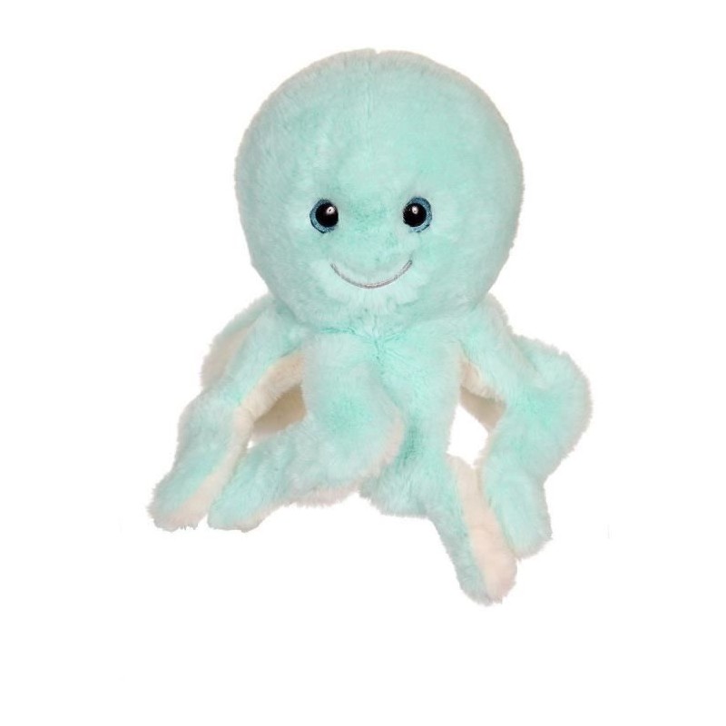 Peluche Pieuvre - GIPSY TOYS - Bleu, 32 cm