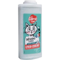 Hygiene chat - AIME - Désodorisant litiere - Marine - 700 ml - 100 % Naturel