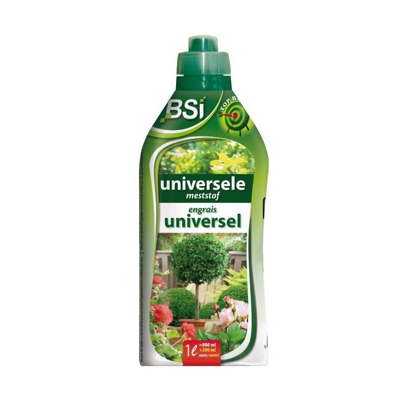 BSI - Engrais Universel - Liquide - Pour Plante d'Intérieur Ou Balcon - Avec ...