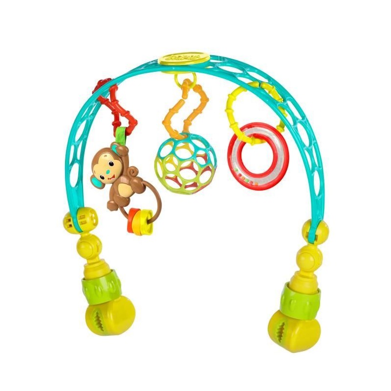 BRIGHT STARTS Arche de jeux poussette, siege auto bébé  Oball 0 mois+