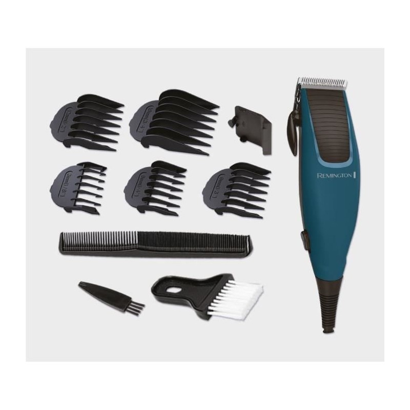 Tondeuse cheveux REMINGTON Apprentice - 10 accessoires - Lames inoxydables