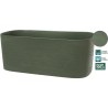Jardiniere + réserve eau - GARDEN ID Respect - Vert de gris 50 x 17 cm - 100%...