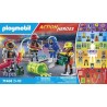PLAYMOBIL 71468 My figures : métiers a risque - avec quatres personnages du d...