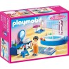 PLAYMOBIL 70211 Salle de bain avec baignoire, Dollhouse La Maison Traditionne...