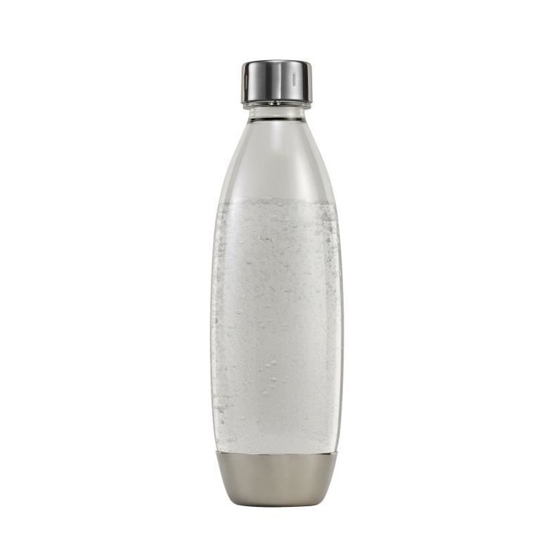 Bouteille SODASTREAM - FUSE Métal - Capacité 1L - Compatible lave-vaisselle