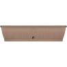 Jardiniere - GARDEN ID Terraflor - Taupe 80 cm - Solidité - Réserve d'eau - R...