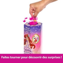 Spin & Reveal Ariel Mattel Poupée Disney Princesses avec 11 surprises