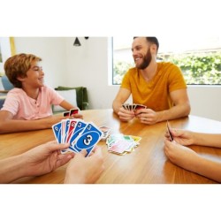 Mattel Games - Uno Deluxe - Jeu de Cartes Famille - 7 ans et + K0888