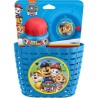 Set ludique comprenant une Corbeille + un bidon + une sonnette - PAW PATROL -...