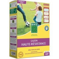 Semence de gazon - BHS -  Haute résistance 1KG - Usage Intensif