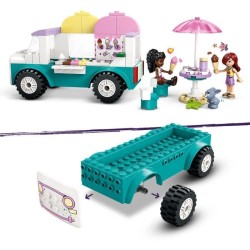 LEGO Friends 42644 Le camion de glaces de Heartlake City - Jeu de constructio...