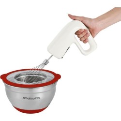 Set de saladiers - ARTHUR MARTIN - AM032 - 16-20-24 cm - Couvercles hermétiqu...