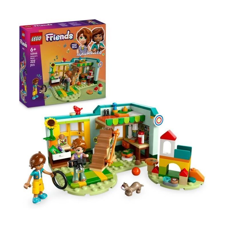 LEGO Friends 42646 La chambre d'Autumn - Jouet de construction idéal pour le ...