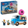 LEGO City 60452 Le food-truck de donuts - Jouet de construction pour garçon d...