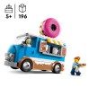 LEGO City 60452 Le food-truck de donuts - Jouet de construction pour garçon d...