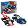 LEGO City 60464 Voitures de course de F1 Williams Racing et Haas F1 - Jouet d...