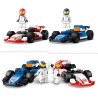 LEGO City 60464 Voitures de course de F1 Williams Racing et Haas F1 - Jouet d...