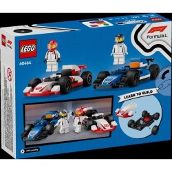 LEGO City 60464 Voitures de course de F1 Williams Racing et Haas F1 - Jouet d...
