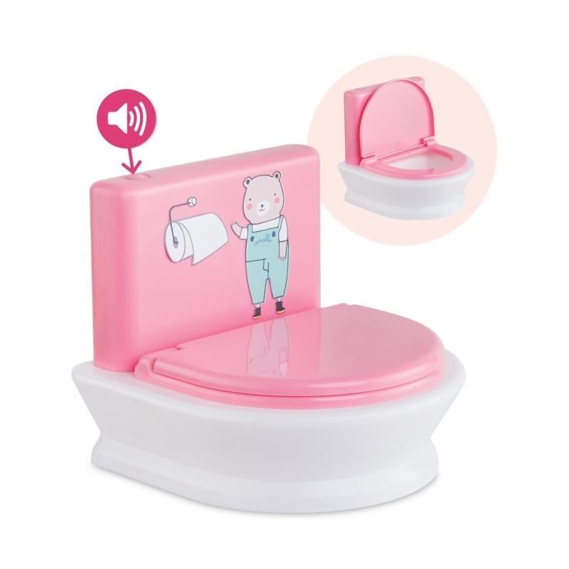 Corolle - Toilettes interactives pour poupon 30 et 36cm