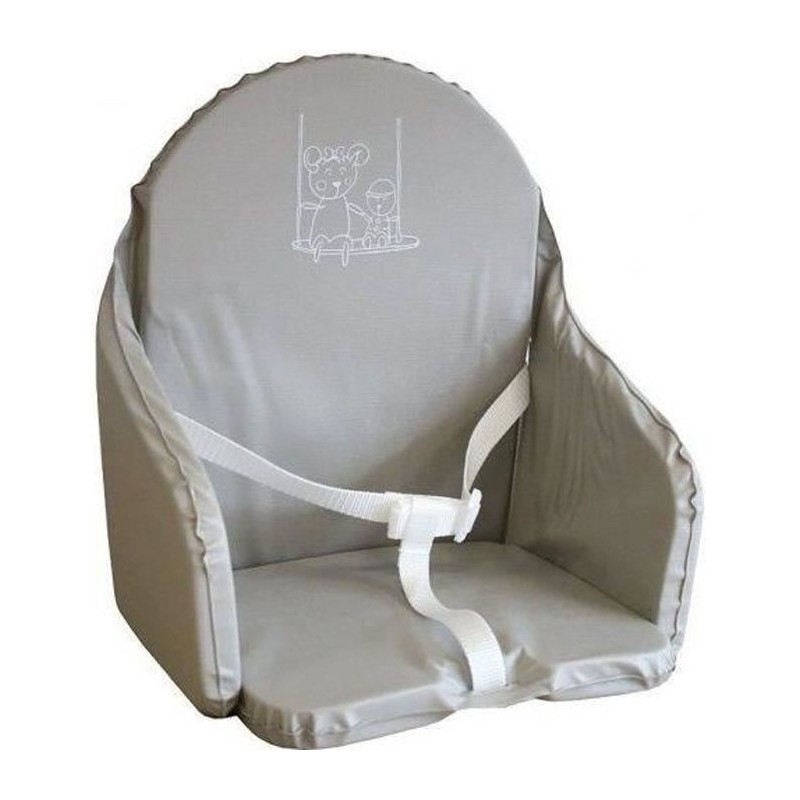 LOOPING Coussin Chaise Haute Bébé | PVC Imperméable, Sangles, Fabriqué en Fra...