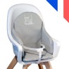 LOOPING Coussin Chaise Haute Bébé | PVC Imperméable, Sangles, Fabriqué en Fra...