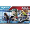 PLAYMOBIL 70572 Policier en moto et voleur, City Action, Les policiers, Des 4...