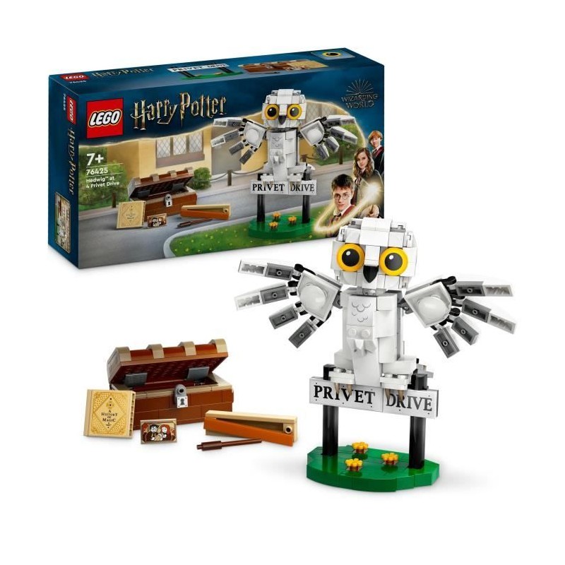 LEGO Harry Potter 76425 Hedwige au 4 Privet Drive, Jouet de Construction pour...