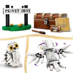 LEGO Harry Potter 76425 Hedwige au 4 Privet Drive, Jouet de Construction pour...
