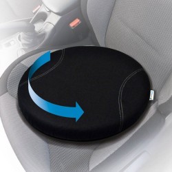 Coussin rotatif avec disque de transfert 39x39x6cm - KINE TRAVEL -Aide pour s...