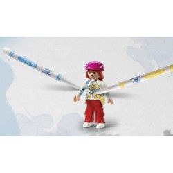 PLAYMOBIL 71515 Skateurs avec rampe, Color, 44 pieces, avec crayons Crayola, ...