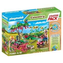 PLAYMOBIL 71380 Starter Pack Jardin potager, Country La vie a la ferme, Avec ...