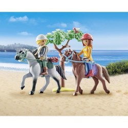PLAYMOBIL 71470 Amélia et Ben avec chevaux - Horses of Waterfall - 2 personna...