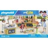 PLAYMOBIL 71538 Stand de restauration rapide, My Life, 54 pieces, Des 5 ans