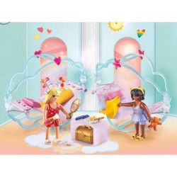 PLAYMOBIL Princess Magic - Chambre de princesses avec 2 lits a bascule - Des ...
