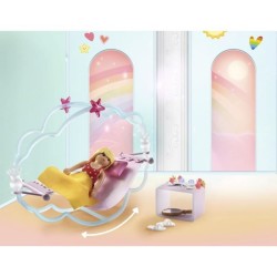PLAYMOBIL Princess Magic - Chambre de princesses avec 2 lits a bascule - Des ...
