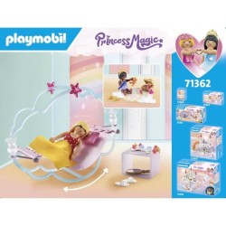 PLAYMOBIL Princess Magic - Chambre de princesses avec 2 lits a bascule - Des ...