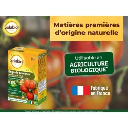 SOLABIOL Engrais tomates & légumes du soleil - 1,5kg - Jusqu'a 30 plants - Nu...