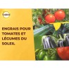 SOLABIOL Engrais tomates & légumes du soleil - 1,5kg - Jusqu'a 30 plants - Nu...